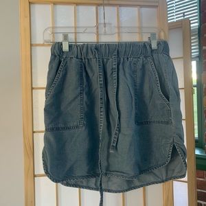 Denim skirt